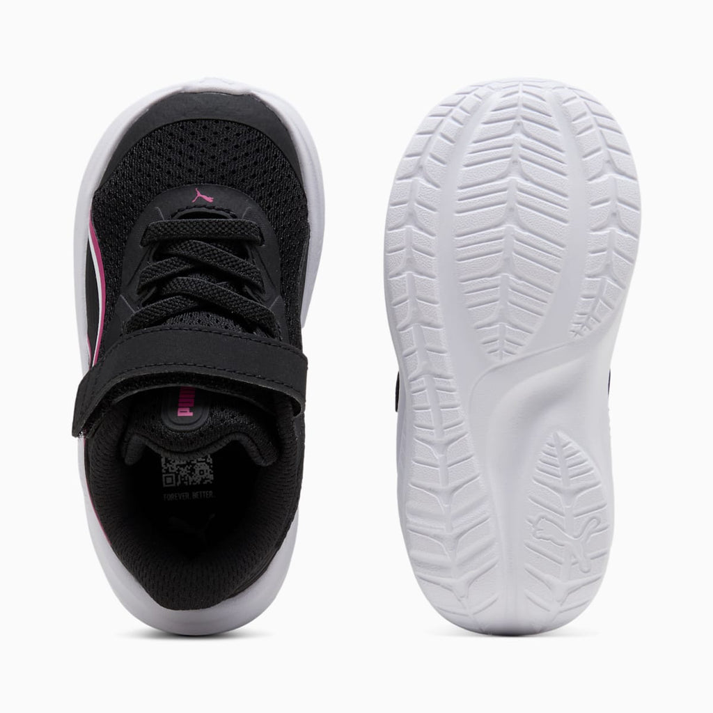 PUMA Skyrocket 2 Sneakers Toddlers - PUMA Black-Pink Opal-PUMA White - Side Profile - Medial