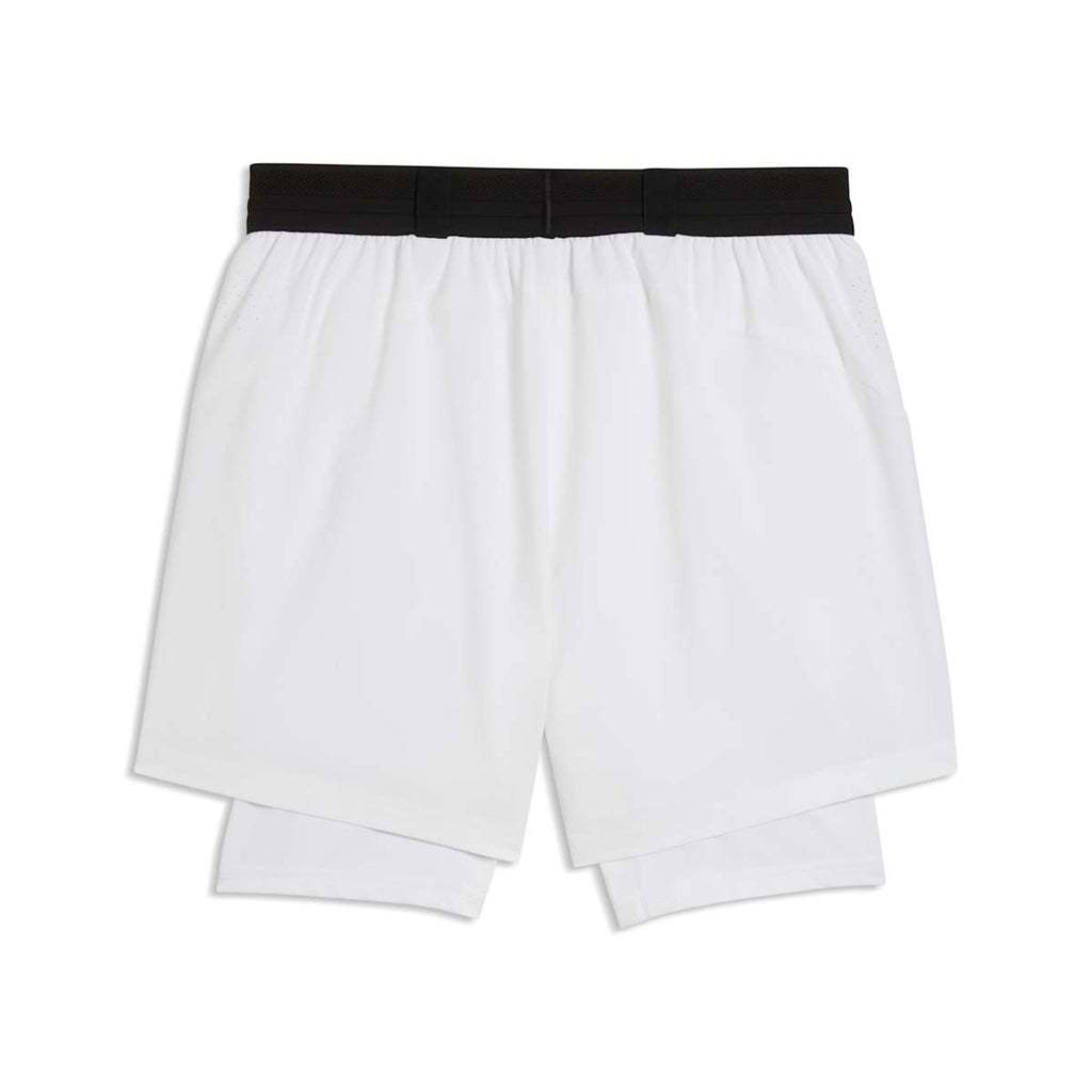 PUMA x HYROX DRYELITE 2-in-1 Shorts Men - PUMA White back view