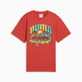 Graphics Puma Tee III B Red Fire front view