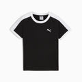 T7 Slim Tee Women - PUMA Black front view
