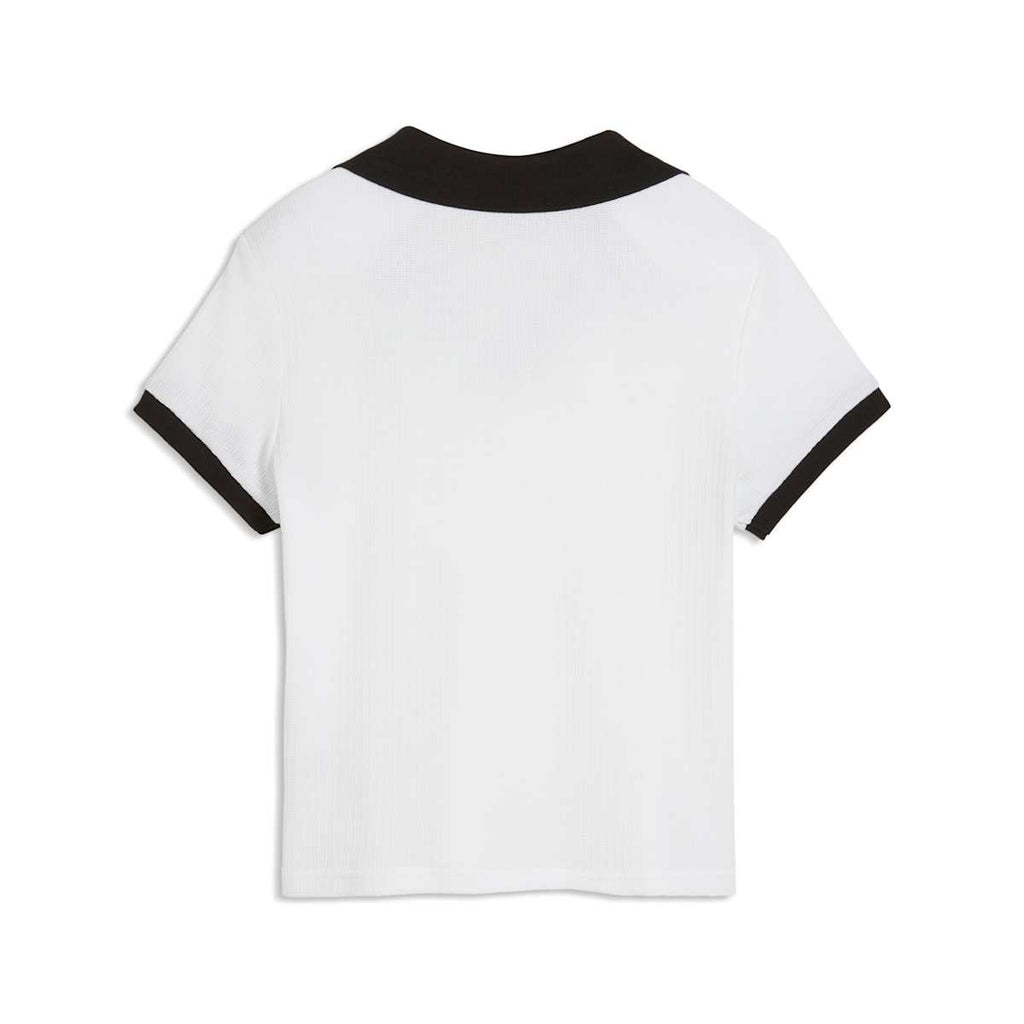 Wardrobe Essentials Polo Women - PUMA White back view