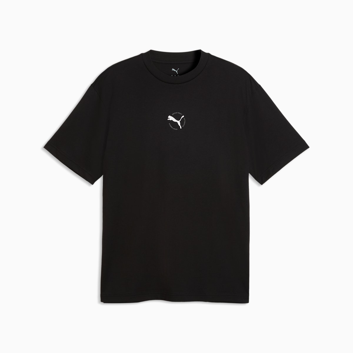 PUMA Sport Relaxed Graphic Tee Men - PUMA Black - front on white background