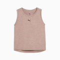 CLOUDSPUN Sleeveless Tank Women - Sandstone Heather front view