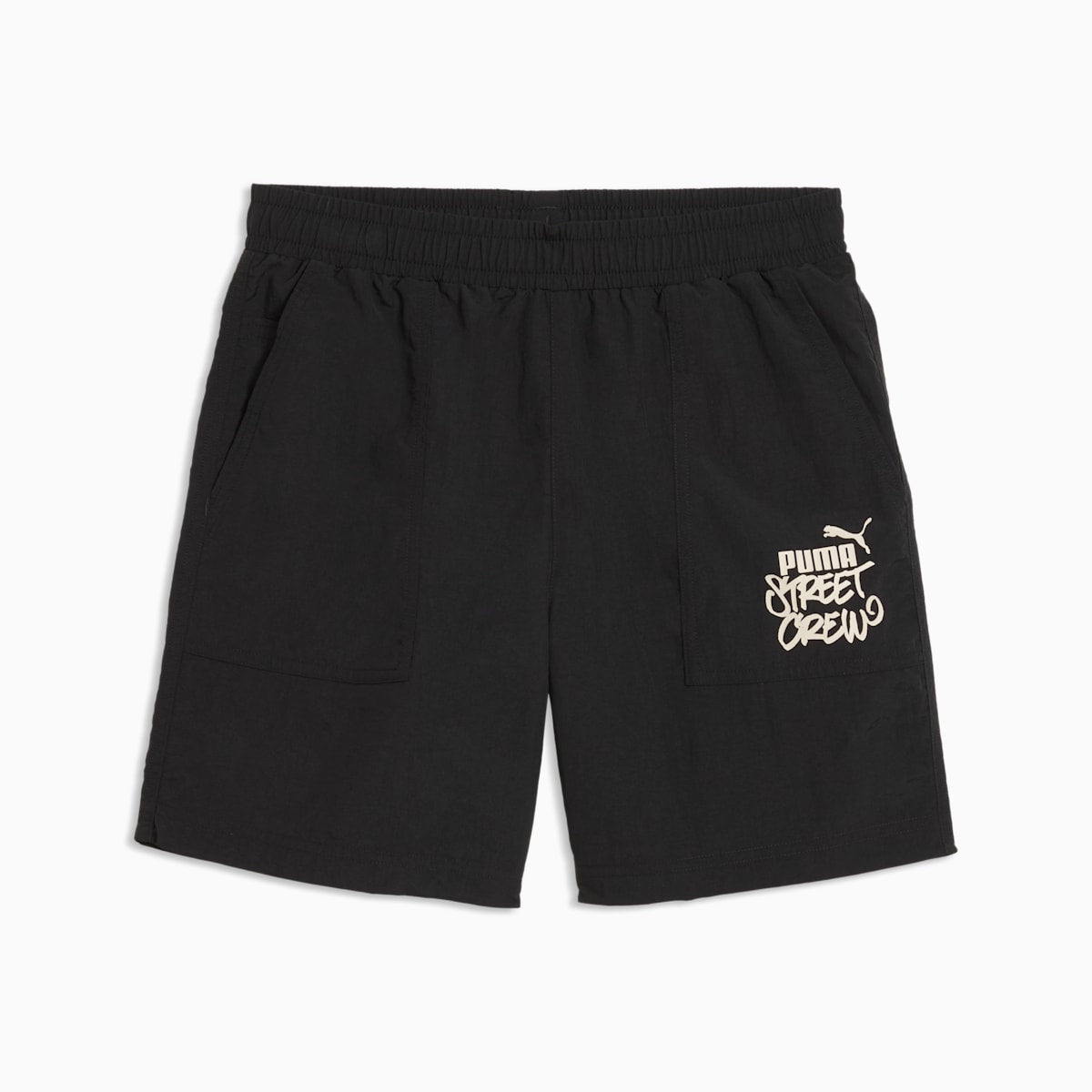 MID90s Woven Shorts B PUMA Black front view