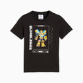 PUMA x TRANSFORMERS Graphic Tee Kids - PUMA Black - front on white background