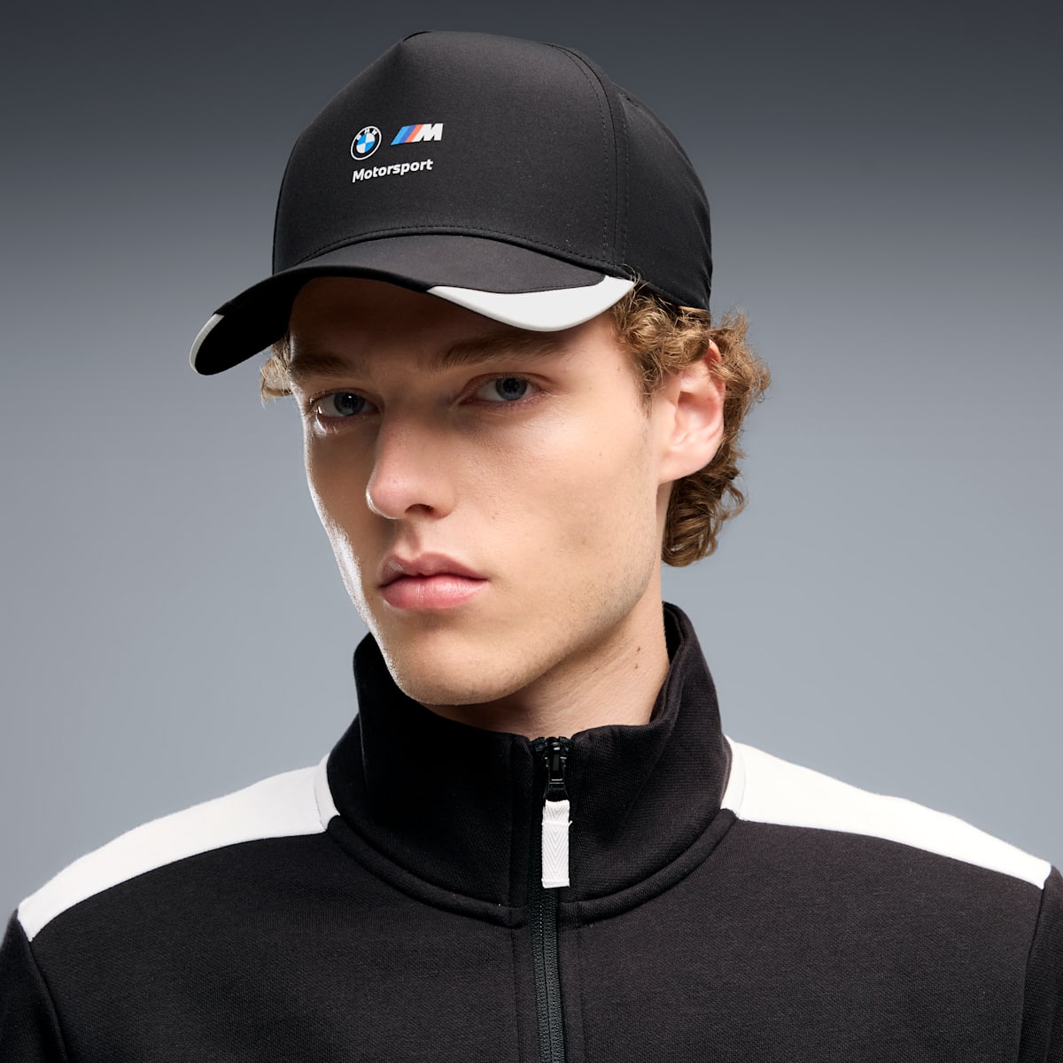 PUMA BMW M Motorsport Baseball Cap - PUMA Black - Model view