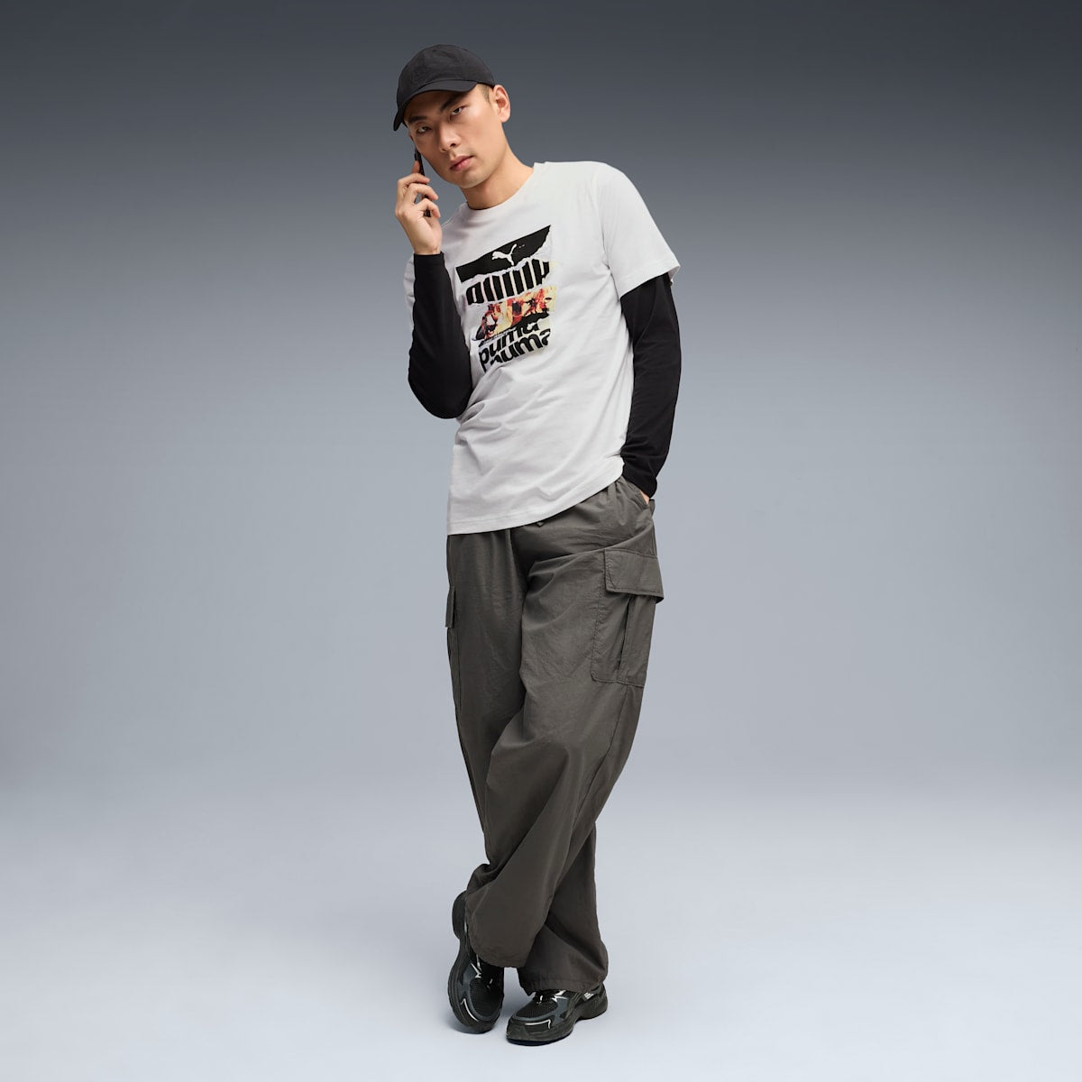 House of Graphics Photoprint Tee Men - PUMA White image 3