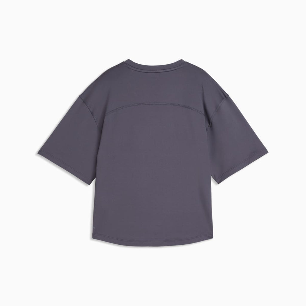 CLOUDSPUN Relaxed Tee Women - Inky Depths - back on white background