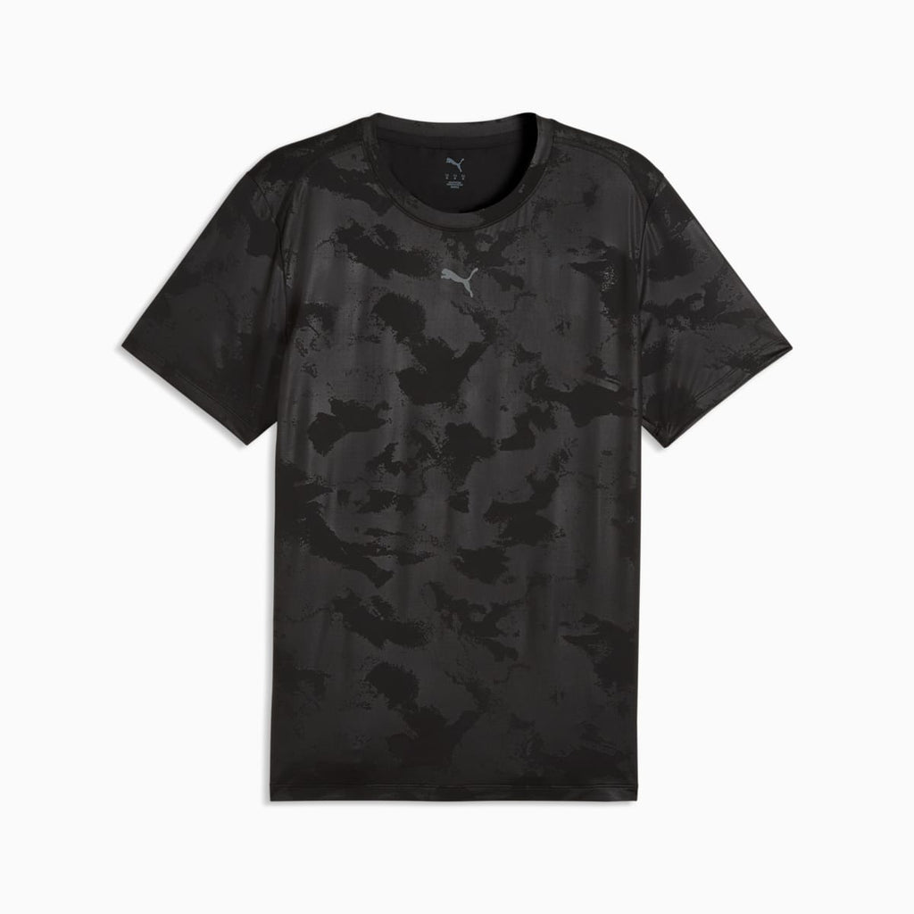 CLOUDSPUN Embossed Tee Men - PUMA Black front view