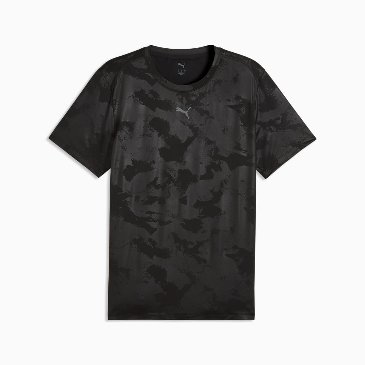CLOUDSPUN Embossed Tee Men - PUMA Black front view