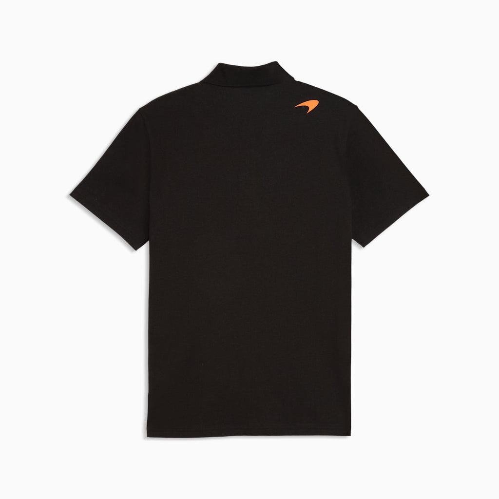 McLAREN RACING Men's Polo - PUMA Black - back on white background