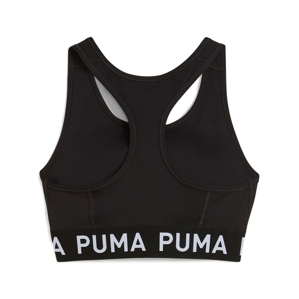 4KEEPS Strong Mid-Impact Bra Women - PUMA Black back view