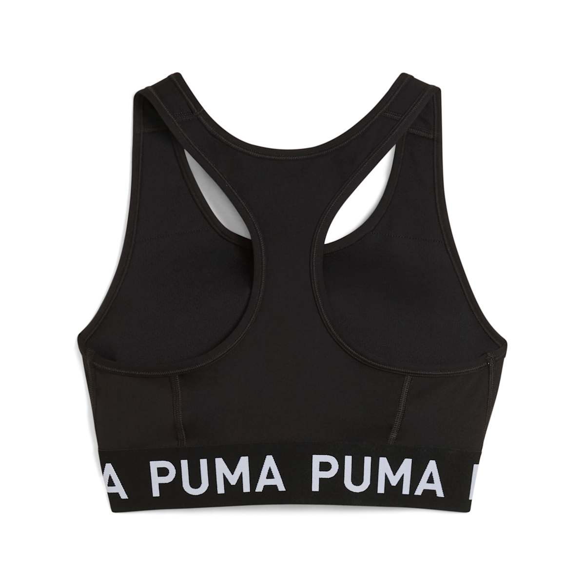 4KEEPS Strong Mid-Impact Bra Women - PUMA Black back view