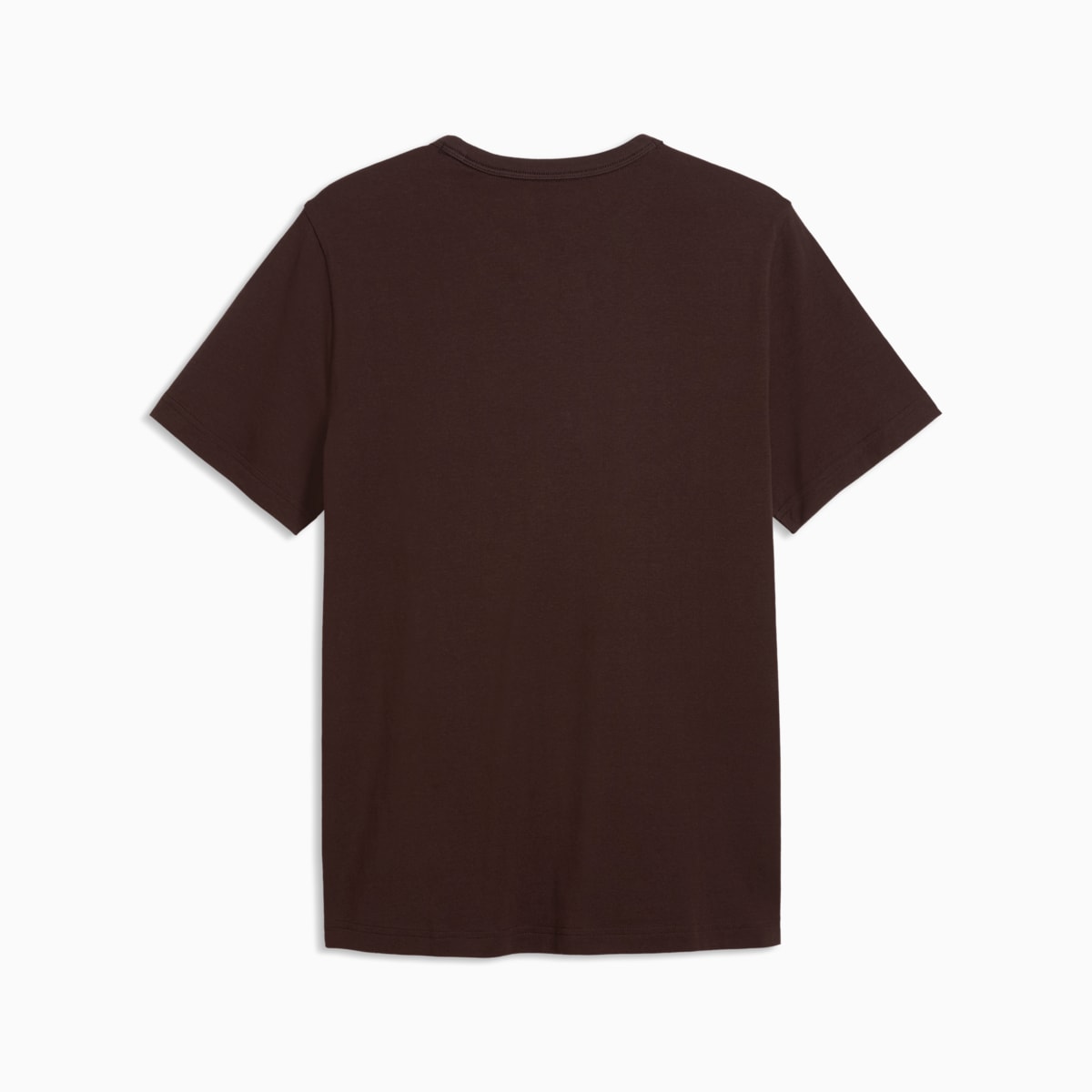 Essentials Elevated Tee Men - Chocolate Fondue - back on white background