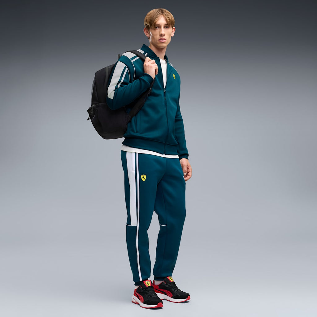 Ferrari MT7 Track Pant Men - Midnight Petrol - on model