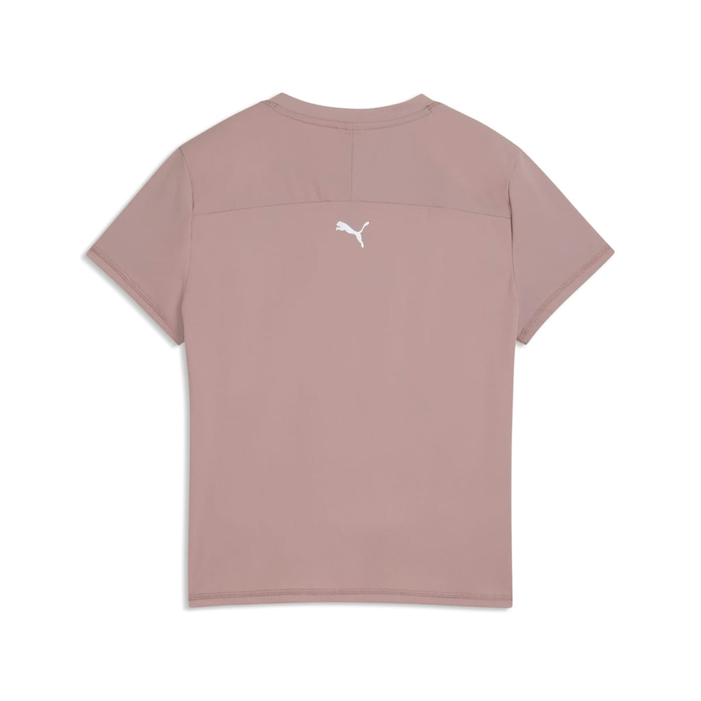 DARE TO Slim Half-Zip Warp-Knit Graphic Top Women - Sandstone back view