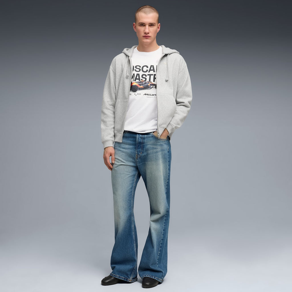 McLAREN MASTERCARD F1 TEAM Replica Piastri Tee Men - White Glow Heather image 3