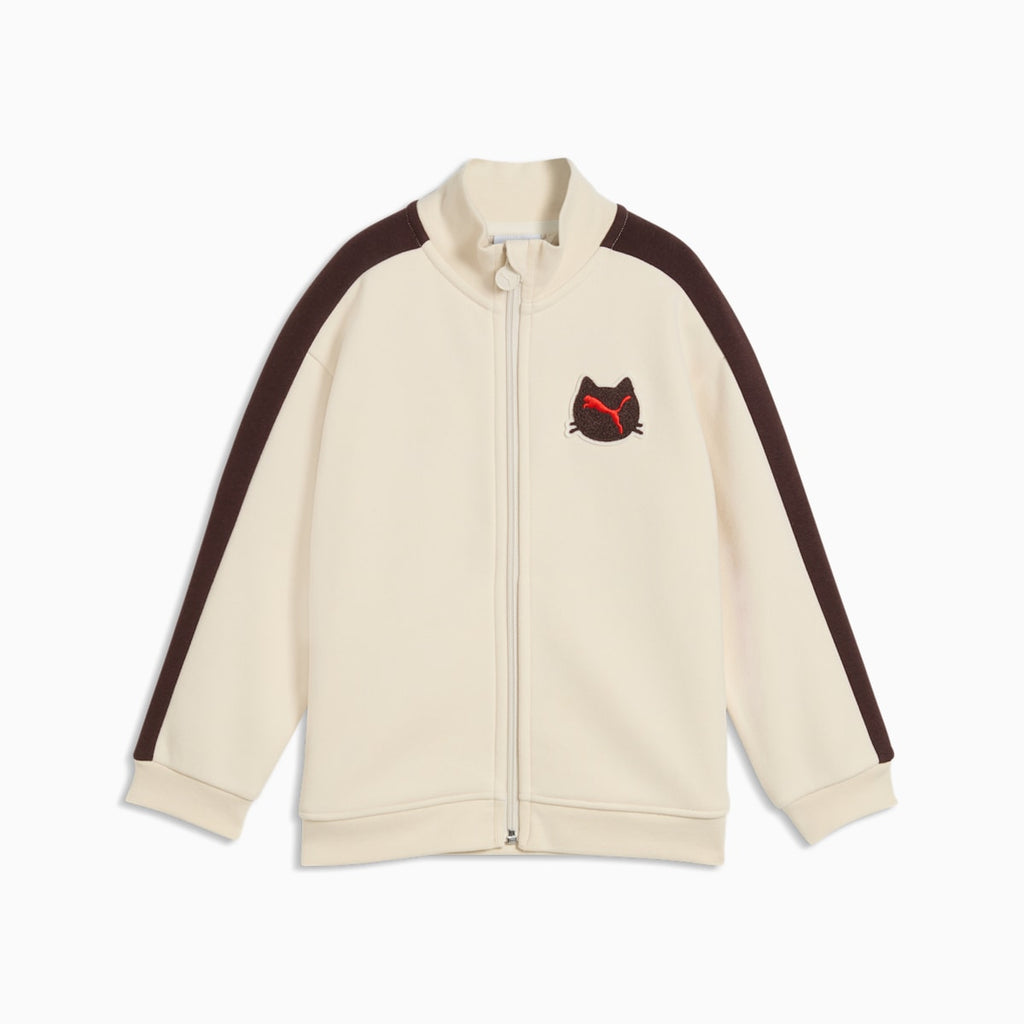 Imaginary Friend Little Kids' T7 Relaxed Zip-Up Jacket - Alpine Snow - front on white background