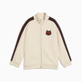Imaginary Friend Little Kids' T7 Relaxed Zip-Up Jacket - Alpine Snow - front on white background