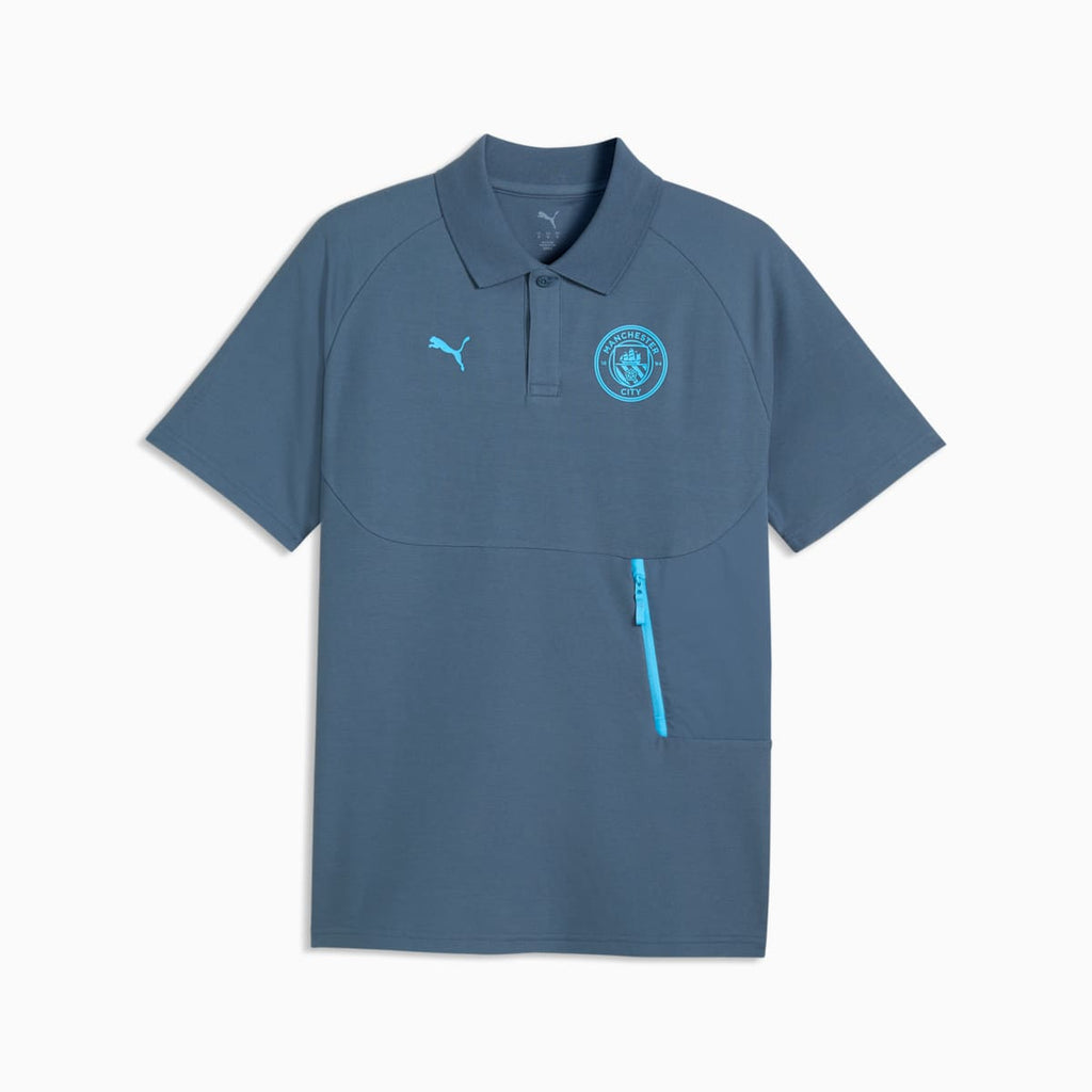 Camisa Polo Manchester City Pumatech Masculina - Colour 26 - front on white background