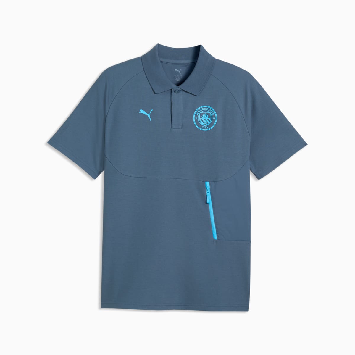 Camisa Polo Manchester City Pumatech Masculina - Colour 26 - front on white background