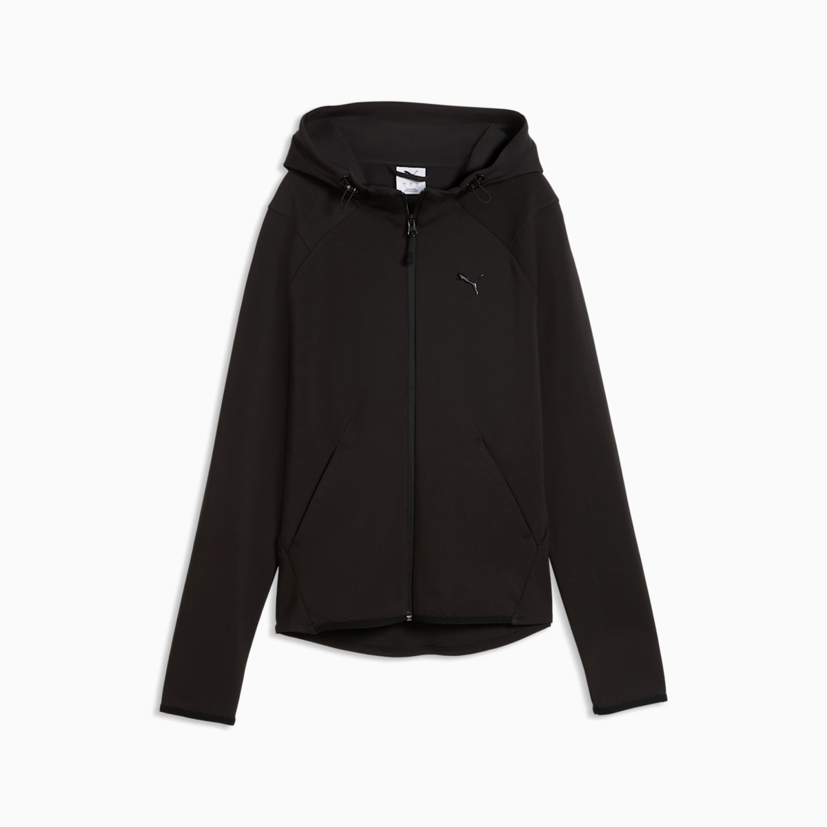 PUMATECH SENSE Full-Zip Jacket Women - PUMA Black - front on white background