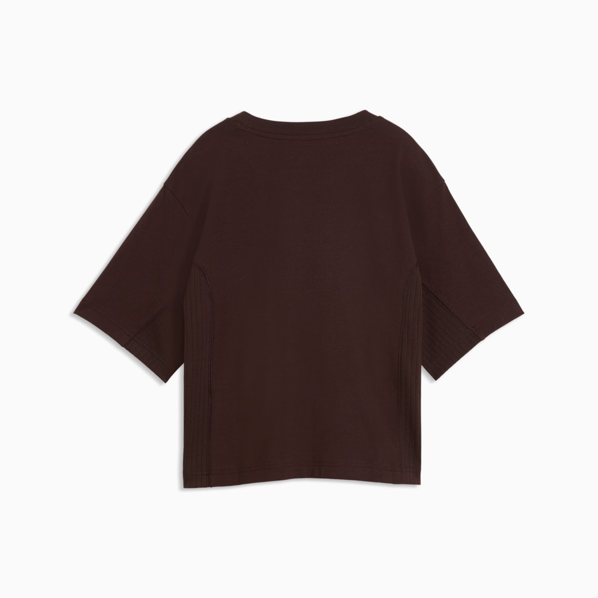 HER Relaxed Tee Women - Chocolate Fondue - back on white background