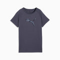 Essentials Sequins Tee Women - Inky Depths - front on white background