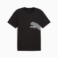 Train All Day Big Logo Tee Men - PUMA Black front view