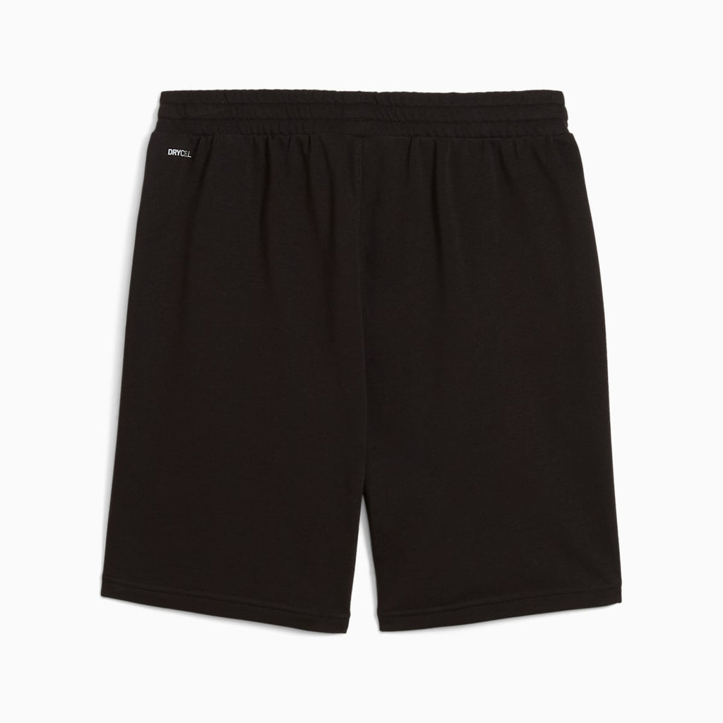 TAD ESSENTIALS 8" Knit Shorts Men - PUMA Black - back on white background