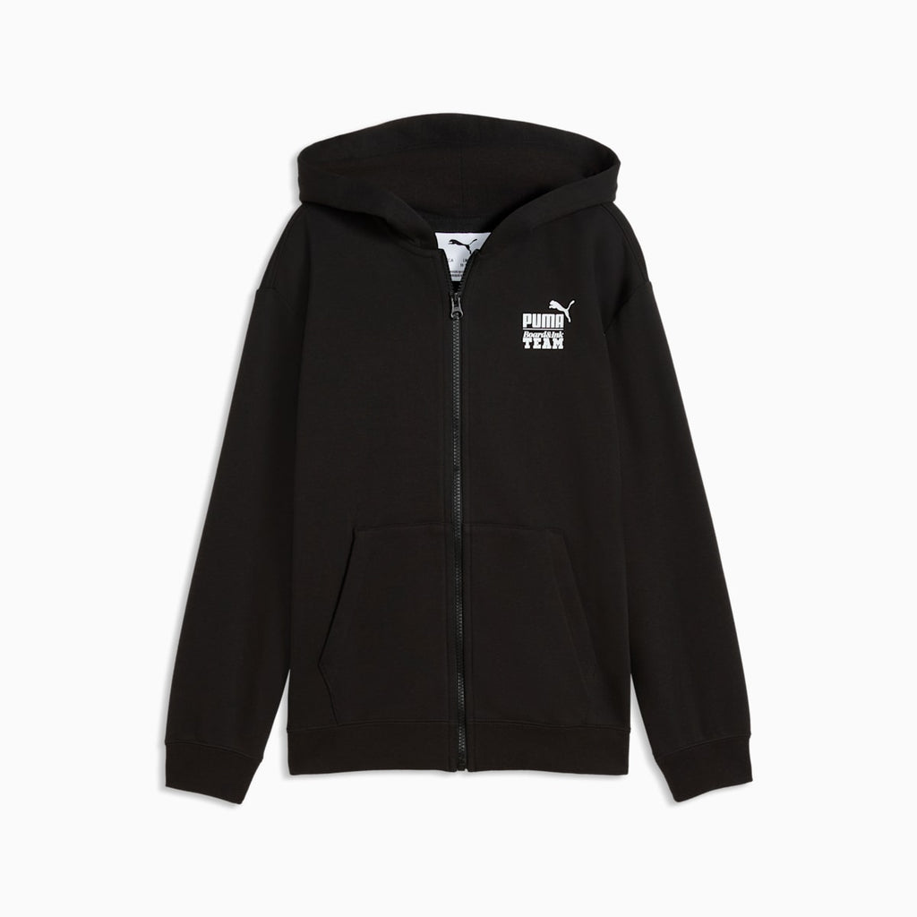 PUMA Kids Clothing HOODIE - PUMA Black - front on white background