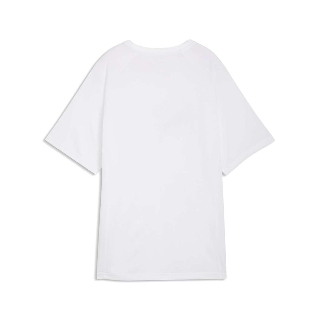 EVOSTRIPE Relaxed Graphic Tee Women - PUMA White back view