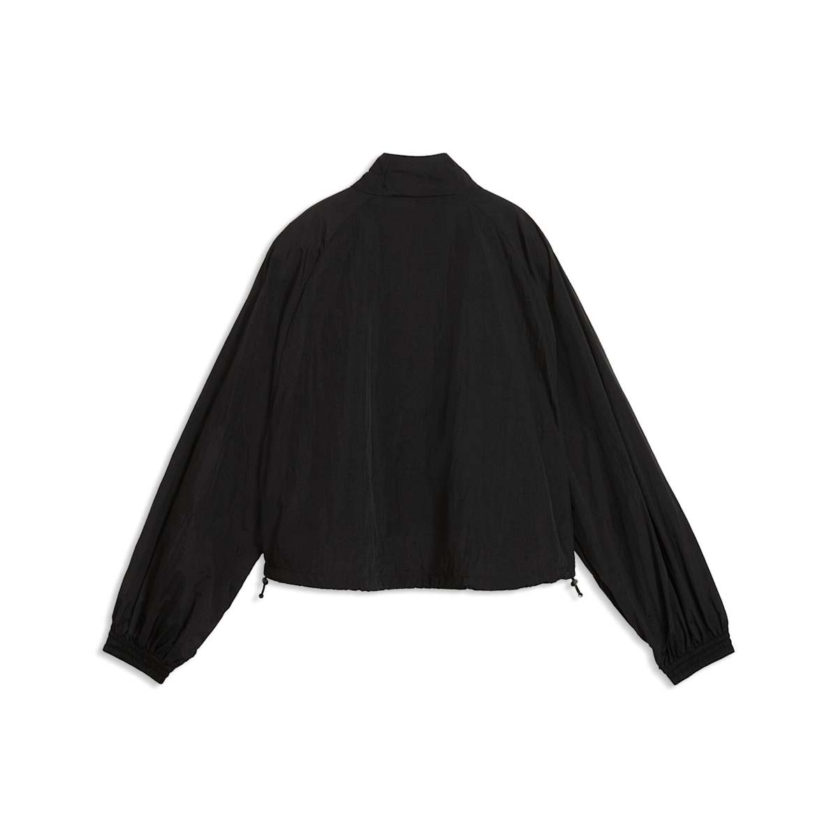 HER Relaxed Full-Zip Woven Jacket Women - PUMA Black back view
