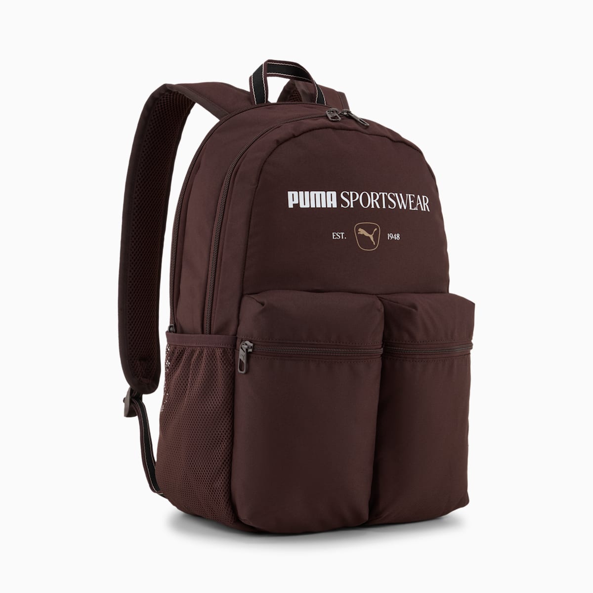 PUMA Phase Class 20L Backpack - Chocolate Fondue - Front view