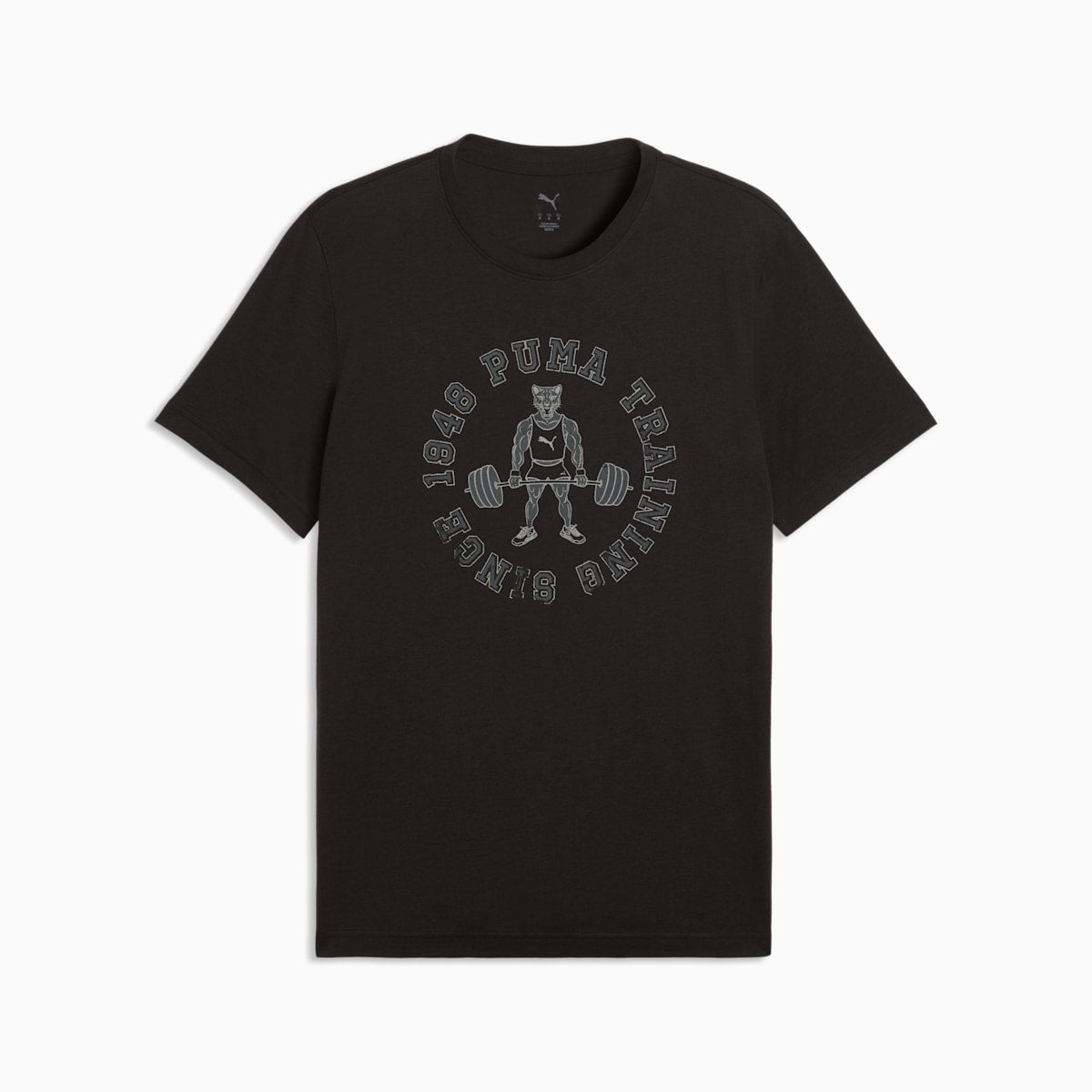 Graphics Training Tee Men - PUMA Black front view
