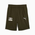 ACTIVE SPORTS Poly Shorts B Dark Olive front view