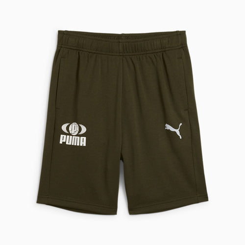 ACTIVE SPORTS Poly Shorts B Dark Olive front view
