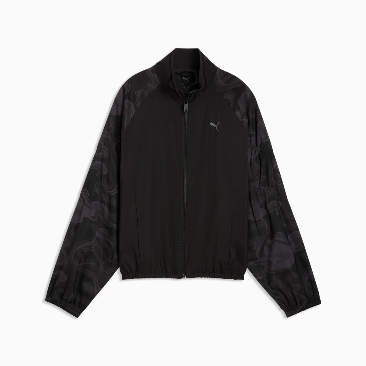 PUMA League Woven Jacket Women - PUMA Black front view