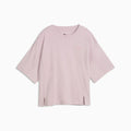 HER Relaxed Tee Women - Misty Pink - front on white background