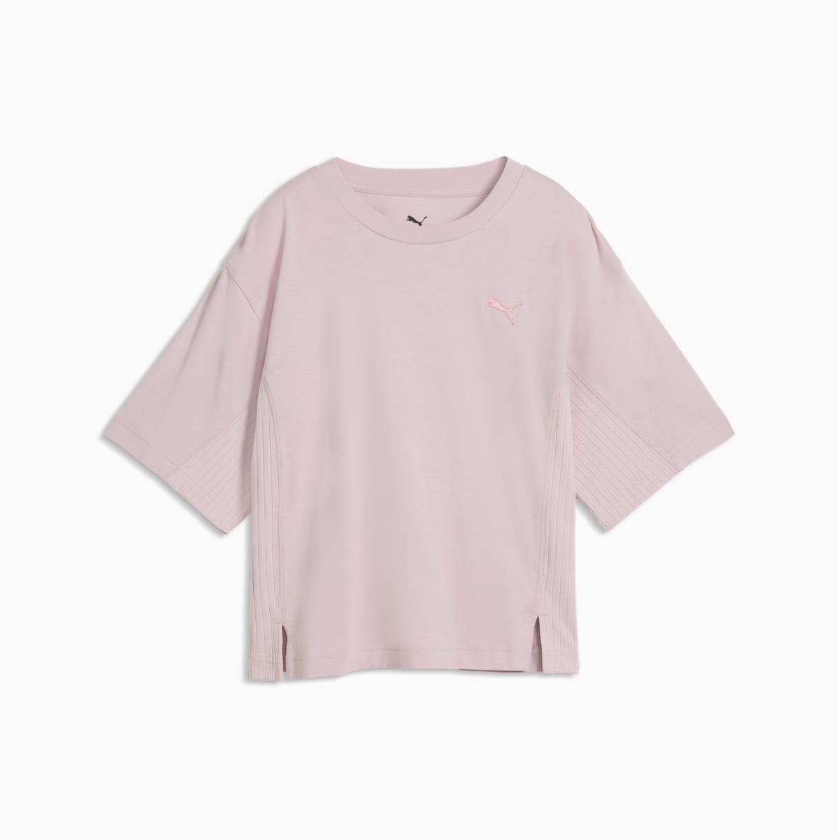 HER Relaxed Tee Women - Misty Pink - front on white background