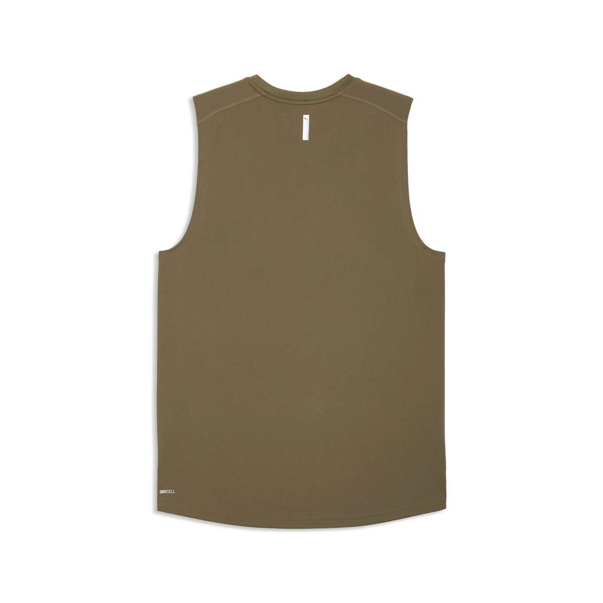 PWRTRAIN Training Tank Men - Loden Green back view