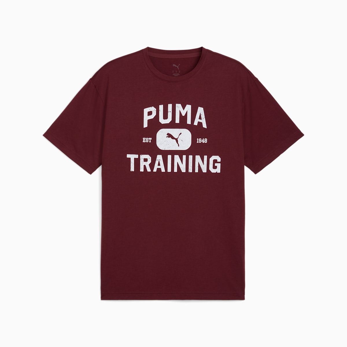 Graphics Train Logo Relaxed Tee Men - Ruby Shimmer front view