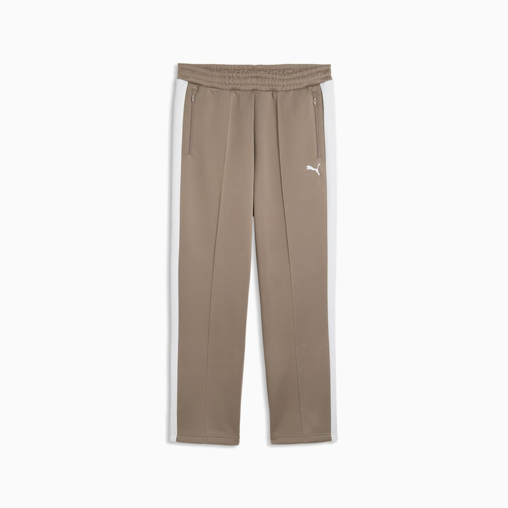 T7 Men's Relaxed Track Pants - Mouse Gray - front on white background