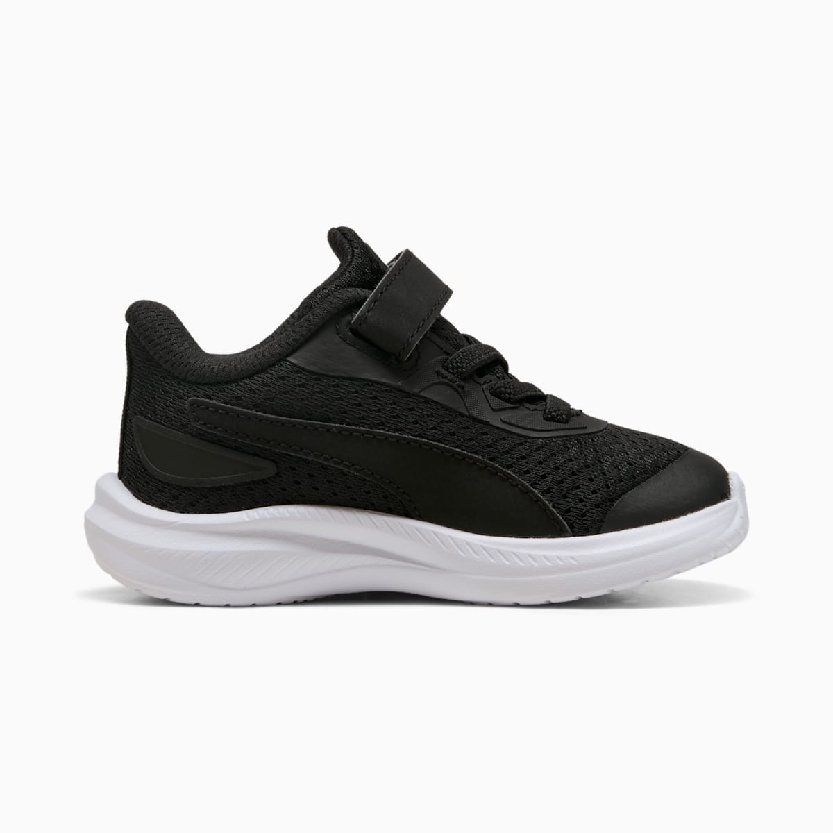 PUMA Skyrocket 2 Sneakers Toddlers - PUMA Black-PUMA White-PUMA Silver - Front / Top View