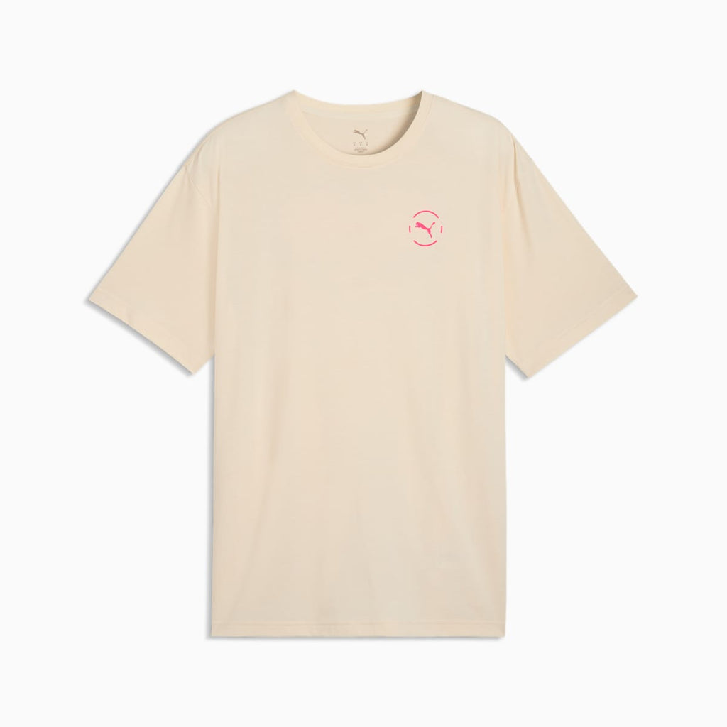 Run Club Relaxed Graphic Tee Men - Alpine Snow front view