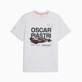 McLAREN MASTERCARD F1 TEAM Replica Piastri Tee Men - White Glow Heather image 2