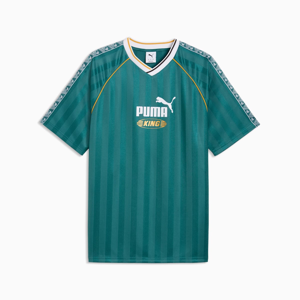 KING Relaxed Football Jersey Unisex - Emerald Ice front view