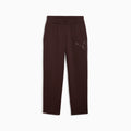 Essentials Sequins Fleece Comfort Pants Women - Chocolate Fondue - front on white background