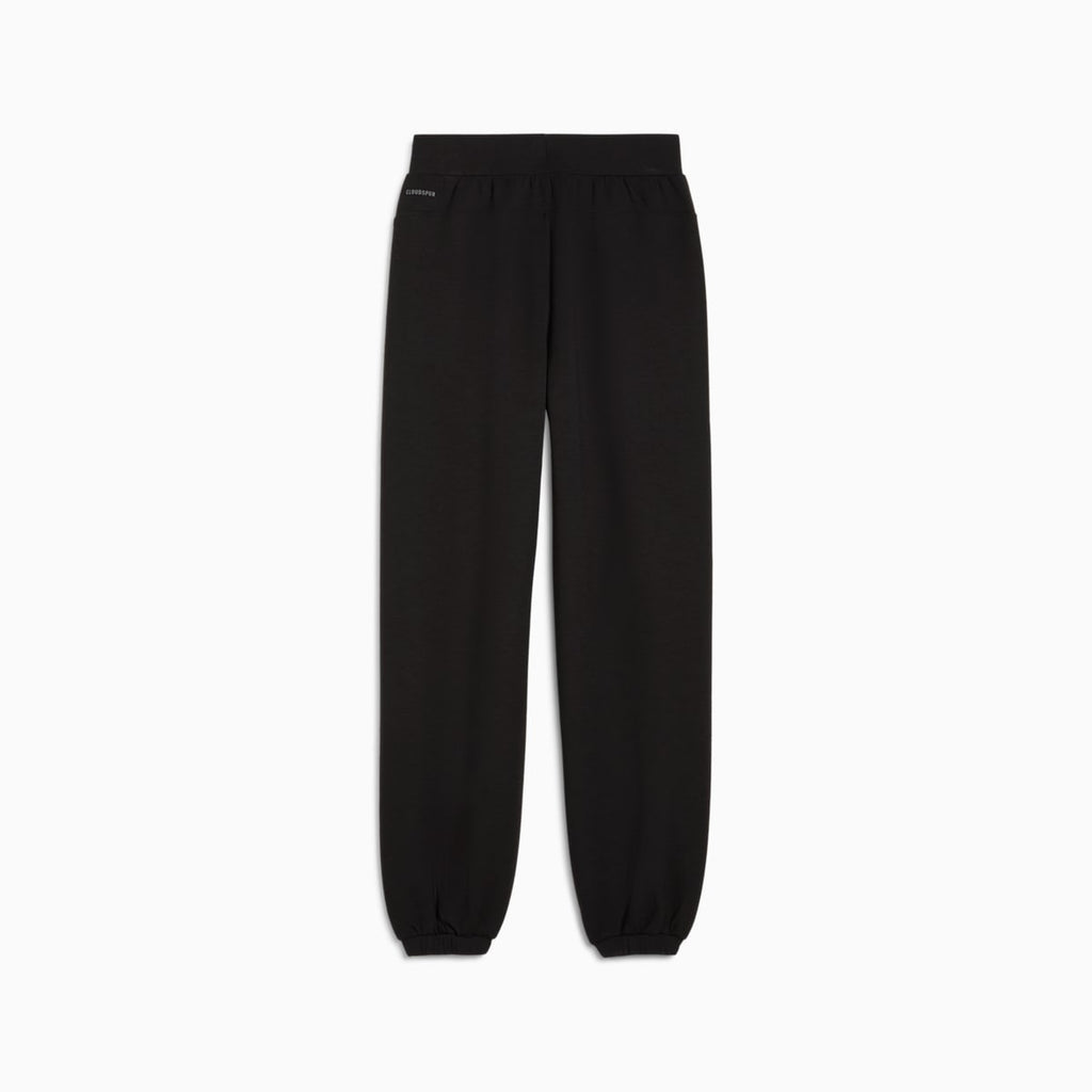 Cloudspun Ultra Soft Women's Training Joggers - PUMA Black - back on white background