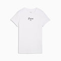 Essentials Script Tee Women - PUMA White front view